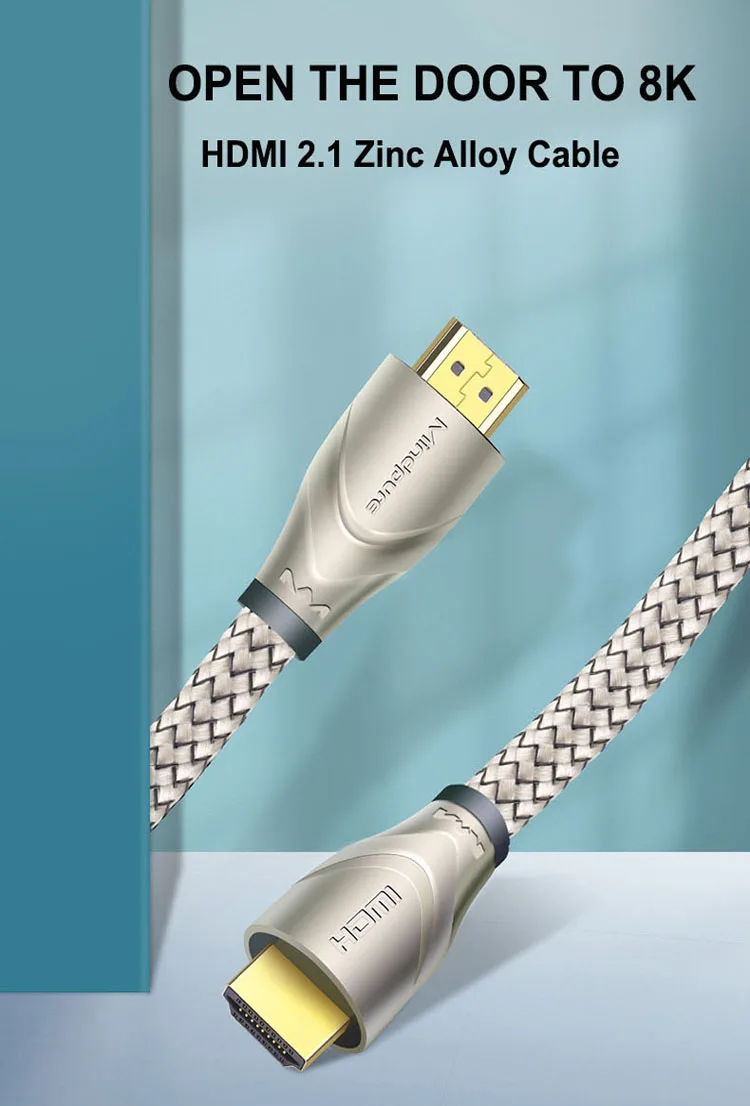 High Quality 4k 8k 60hz 120hz 2meters 2.1 hdmi cable - ANKUX.COM