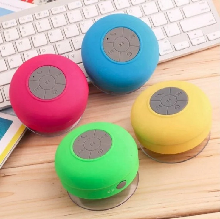 Newest IPX5 Waterproof Sucker Shower Bluetooth Speaker Portable Mobile Phone Wireless Mini Speaker for Bathroom - ANKUX.COM