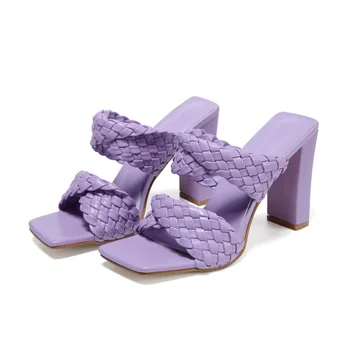 purple mules