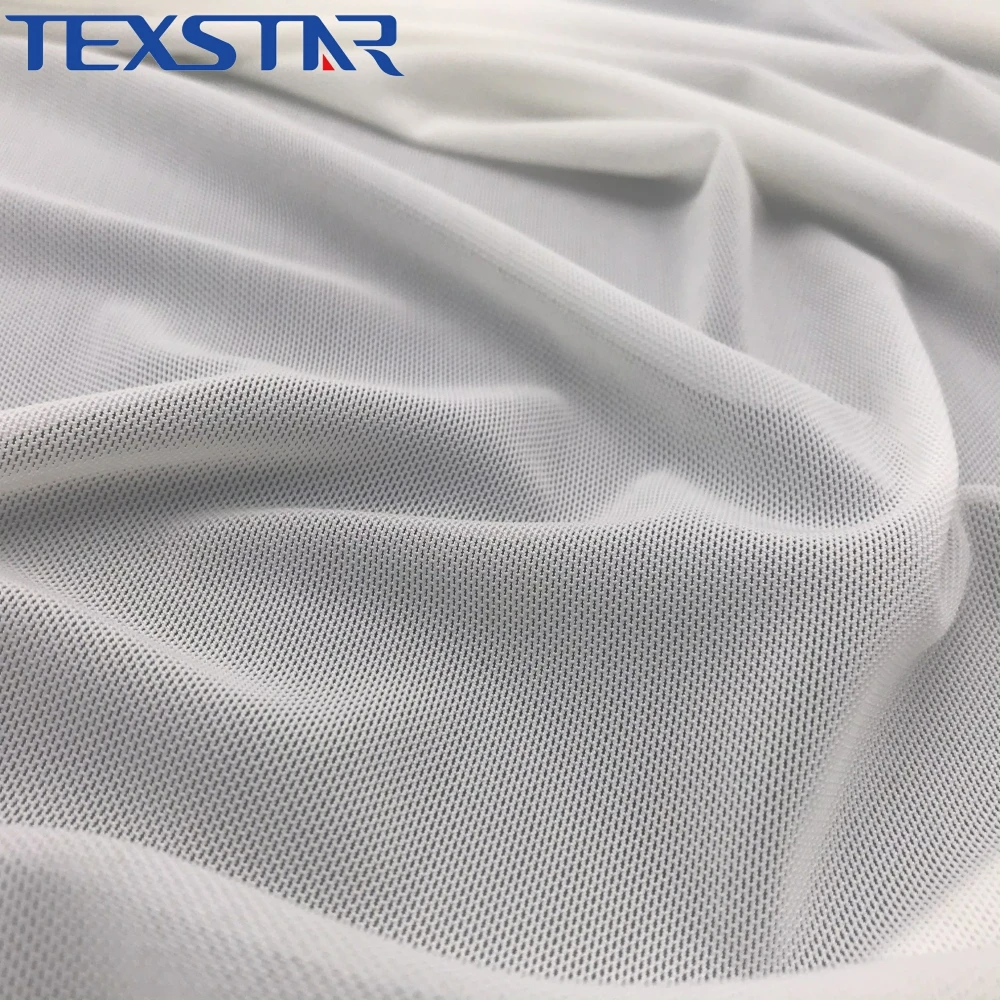 Tissu En Maille Blanche Légèrement Extensible Pour Projets De Couture, Sac De Courses, Poche De Sac à Dos, Sangles Et Filets De Vêtements 157 X 140 Cm