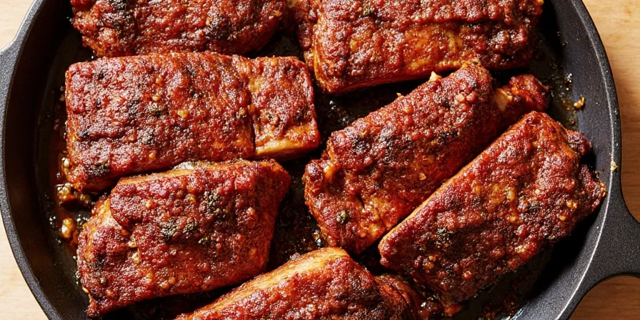 Espresso and smoked paprika spice rub for ribs.