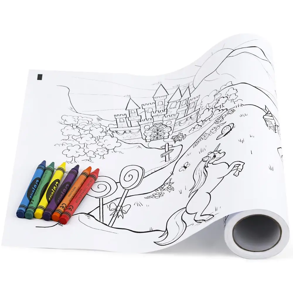 
Methdic Chinese Manufacturer Hot Sells 5m Drawing Paper for Kids 