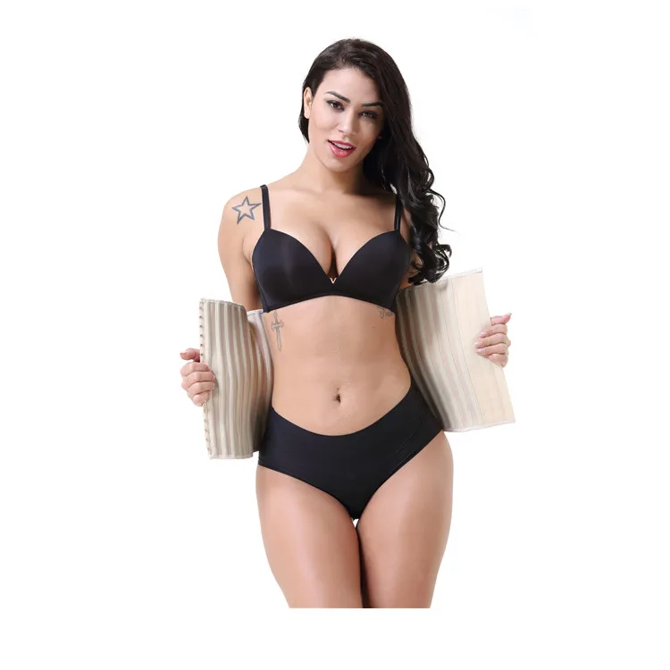 

Gujia Gaine Faja Reductora Mujer Logo Label Bodysuit Latex Waist Trainers Body Shapers Slimming Waist Shaper Women Shapwear B+