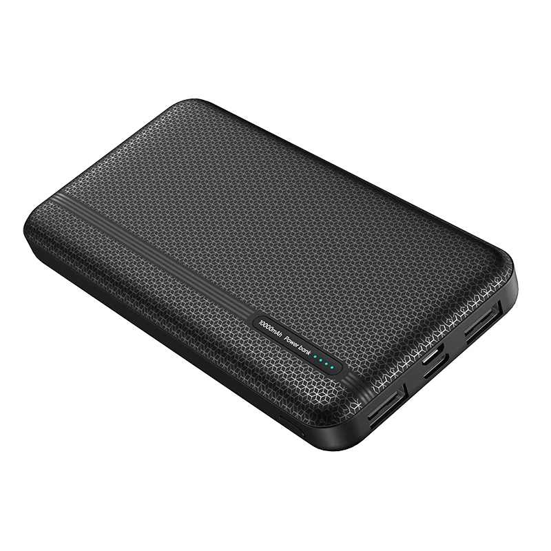 

Joyroom Low Price Portable Power Bank 10000mAh Double USB Output Power Bank, Black/ white