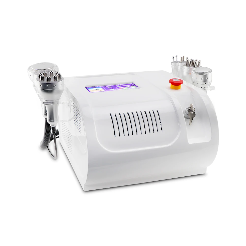 

Factory direct sale 7 in 1 slimming machine 40K cavitation Bio brush slimming massage RF vacuum cavitation for stress relief