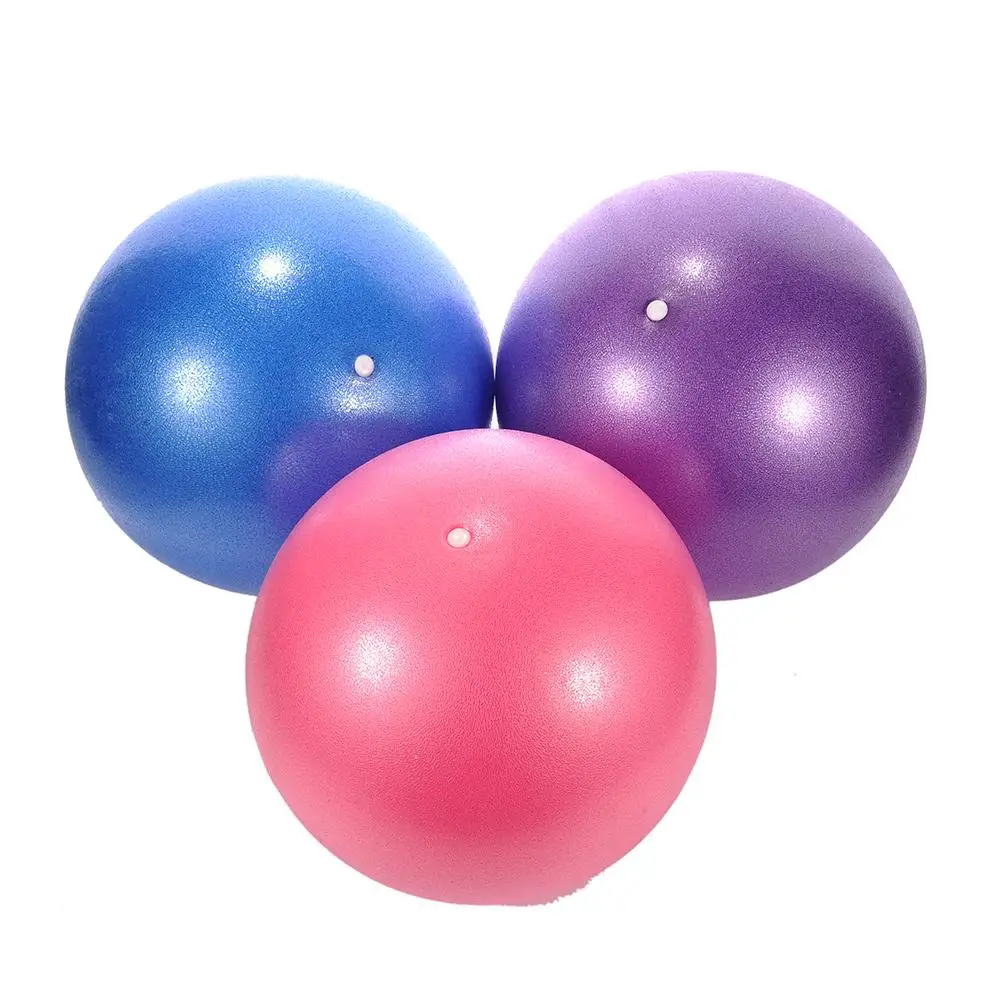 

25cm Sports Yoga PVC Smooth Balance Ball Fitness Explosion-proof Massage Pilates Training Supplies