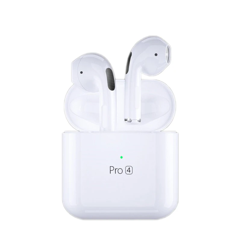 

2021 new arrival Original headphone 14 Wireless Earphone Pro 4 Gen 4 GPS Rename Earbuds Max Pro 4, White