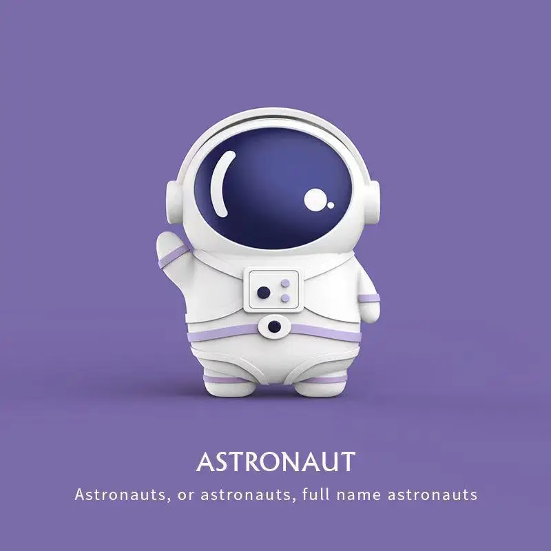 

3D Cute Cartoon Space Astronaut Protective Earphone Case for Airpods Pro Cases Silicone Headset Cover for Airpods 1 2 Funda Capa