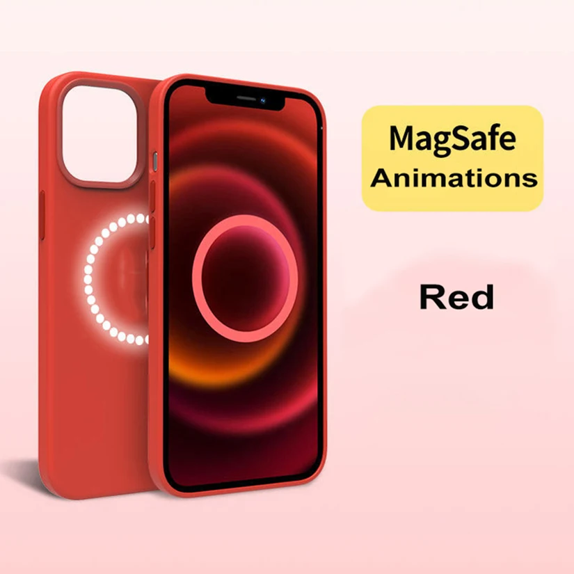 

2021 Hotsale phone accesery Magnetic iphone13 case mini pro max liquid silicone back cover phone case for iphone 13 pro case, 6colors