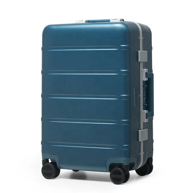 

High Quality Pc Trolly Luggage Bag Supplier Hard Case Luggage Suitcase Travel Luggage Set, Blue/white/black/pink