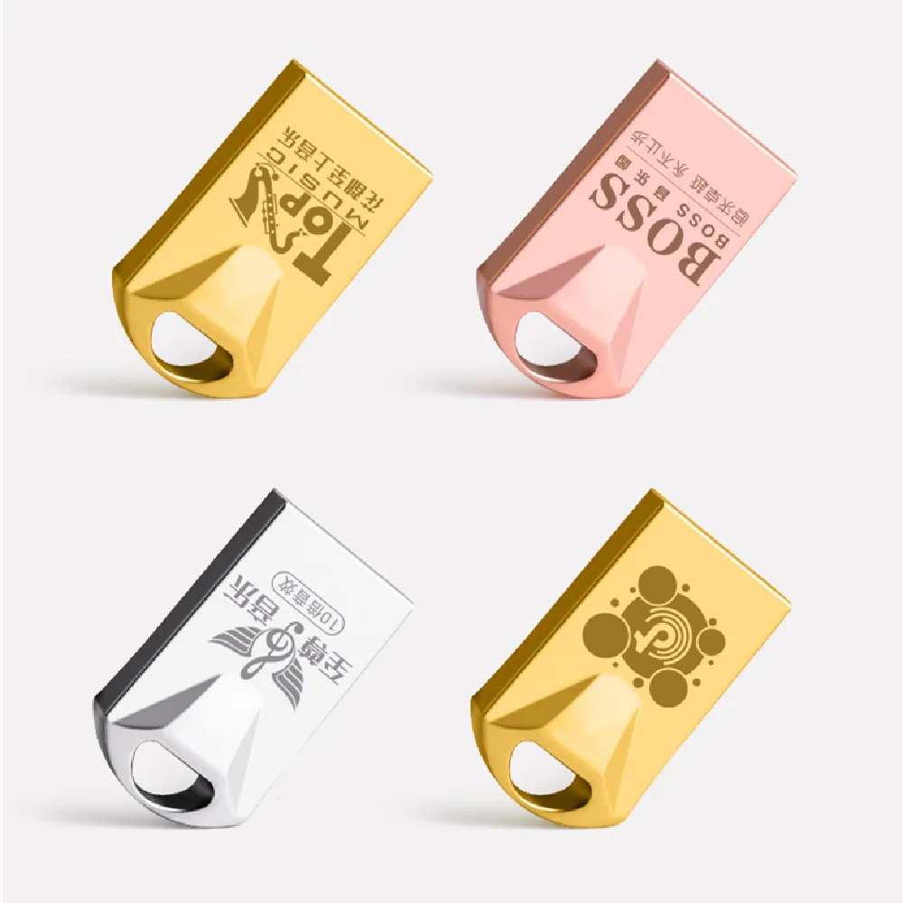 

Custom Logo Usb 3.0 2.0 Otg Usb Flash Drive 64GB, Nickel color