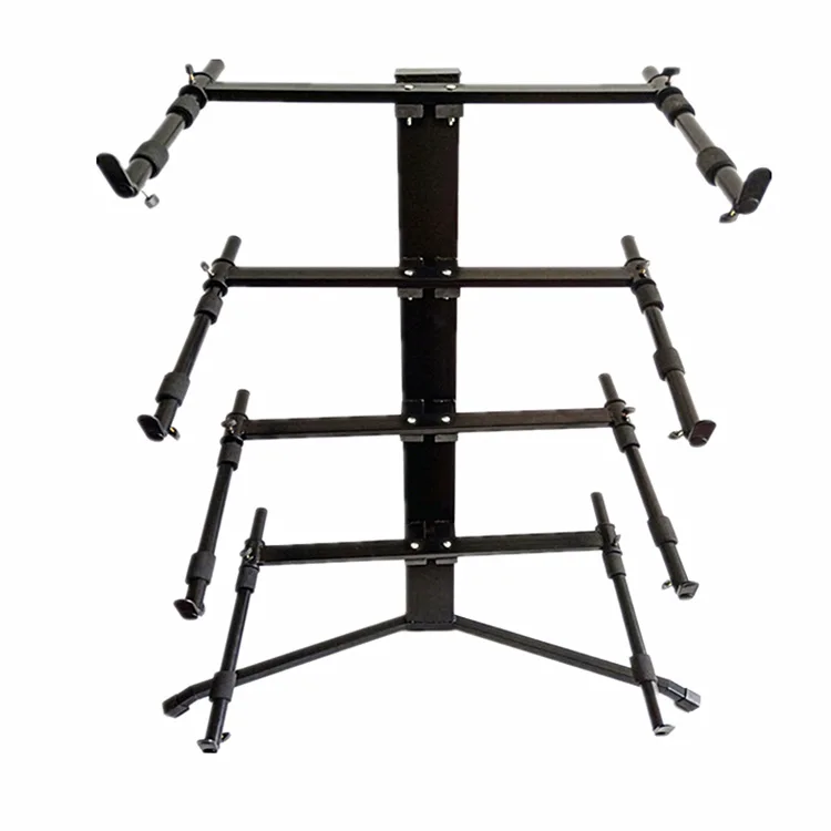 

music stand keyboard stand 4-tire keyboard stand, Black
