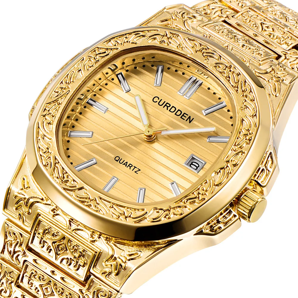 

Curdden Brand XN1552 Men Luxury Vintage Mens Watches Male Quartz Watch with Date