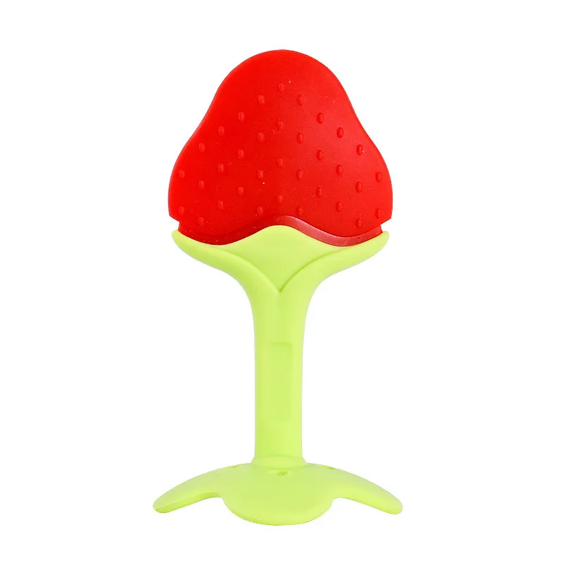 

Baby Tooth Grinder Fruit Tooth Glue Silicone BPA Free Natural Organic Neonatal Tooth Grinder Fruit Chew Toy Pacifier Teether