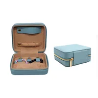 

Pocket PU Travel Jewelry Case Organizer Case for Rings Earrings