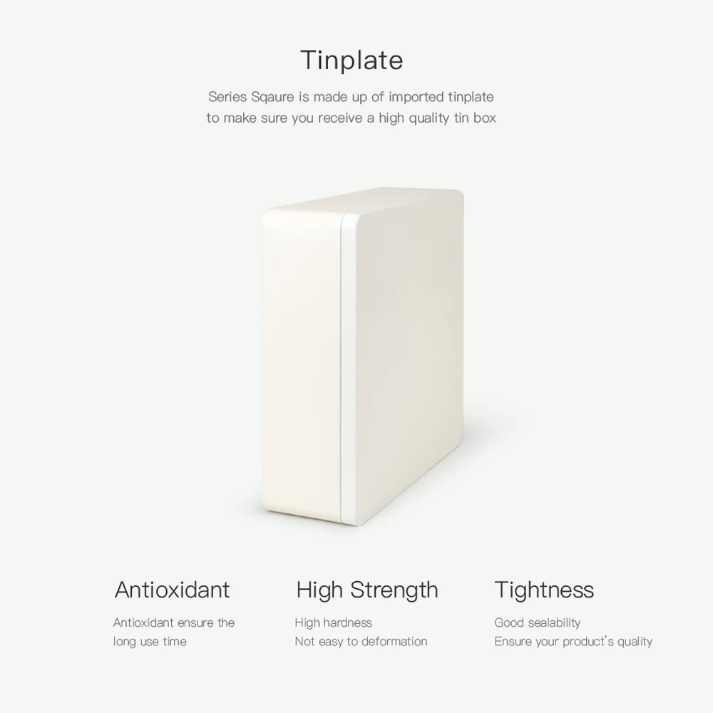 
tea tin metal tinplate gift tin box with 12 tin canisters 