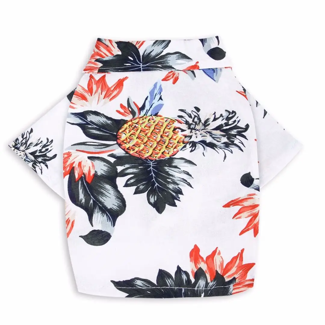 

Hawaiian Tropical Pet Printed Shirt Suitable for small and medium sized dogs Pet Clothes Dog Clothes Pet Product