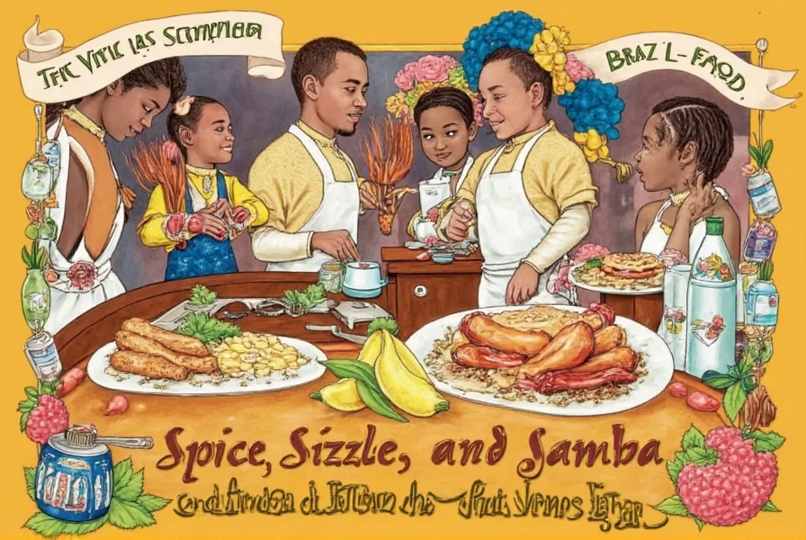Spice, Sizzle, and Samba: A Global Spice Journey into Brazil Cuisine Food