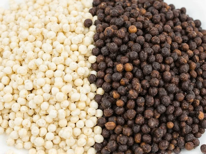 Black vs White Pepper: Key Differences Explained