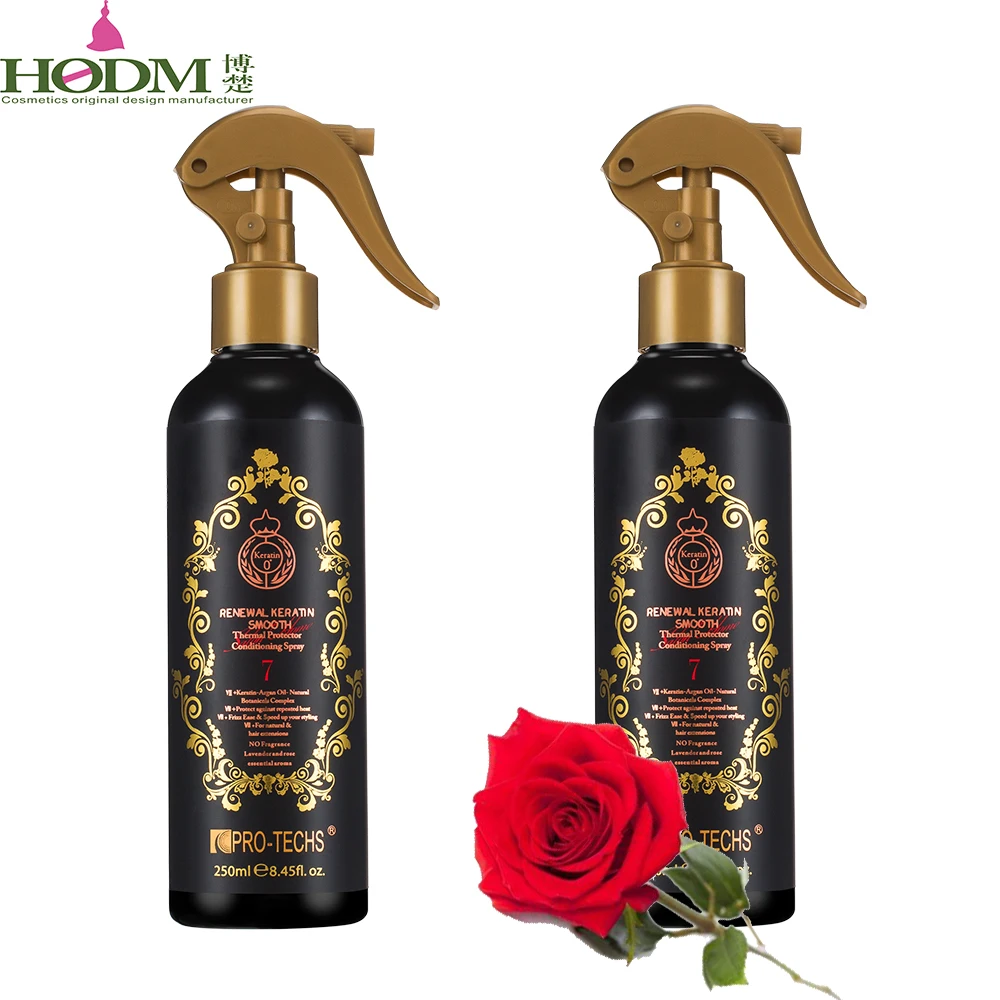 

Protein Hair Mousse Natural Keratin Hair Care Treatment Oragnic Argan Oil Thermal Protection Hair Spray