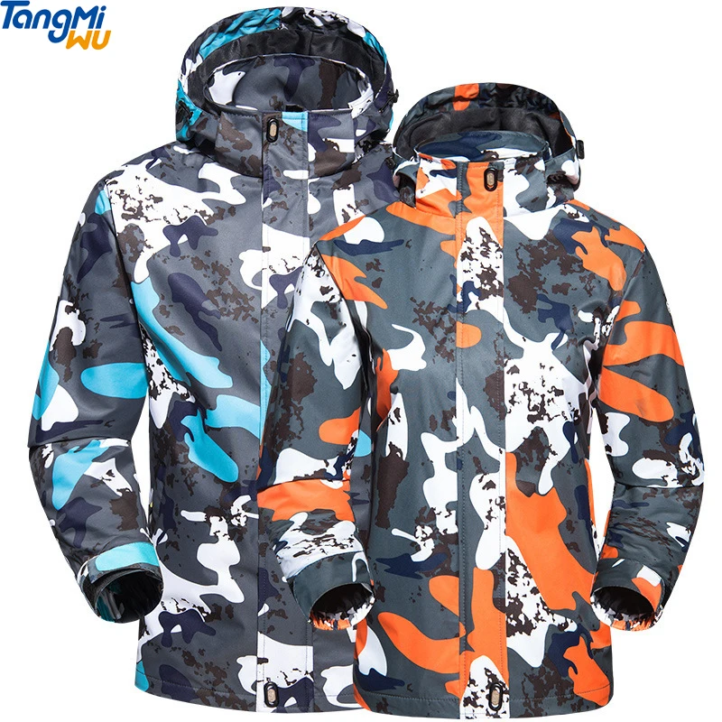 

TMW New Sublimated design outdoor soft shell Hoodie sunisex Waterproof Jacket hunting hiking Windbreaker Printed jacket