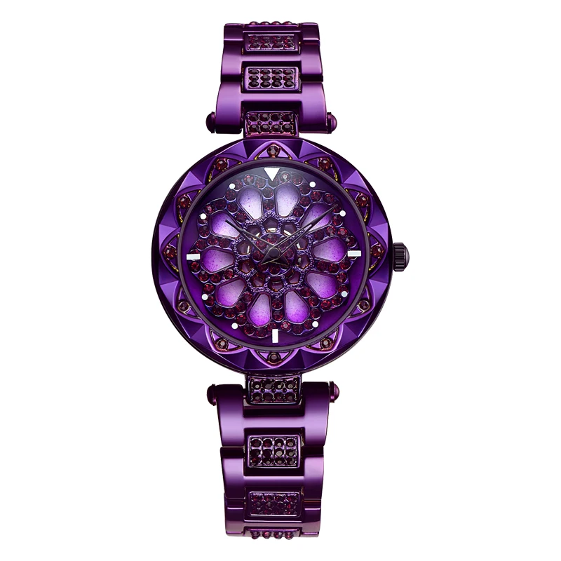 luxury minimalist starry sky magnet watch female w