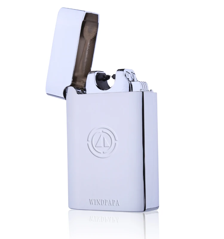 

Dual Arc Plasma Cigarette Lighter with case USB Rechargeable Windproof Flameless Electric Custom Honest Cigarette Lighter, Oem