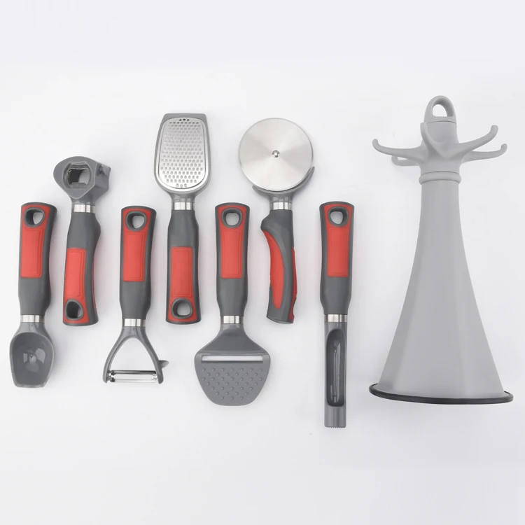 2019 New Arrival Rubber Plastic Kitchen Gadgets With Rotary Stand Buy