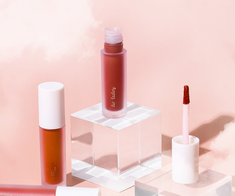 

Female matte velvet air lip glaze easy to color long lasting lipstick lip gloss, 6 colors