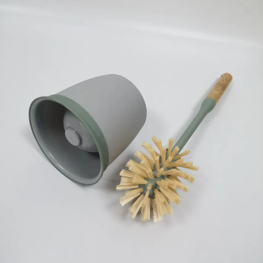 Highly Efficient Soft Tpr Toilet Brush With Holder Bathroom Toilet