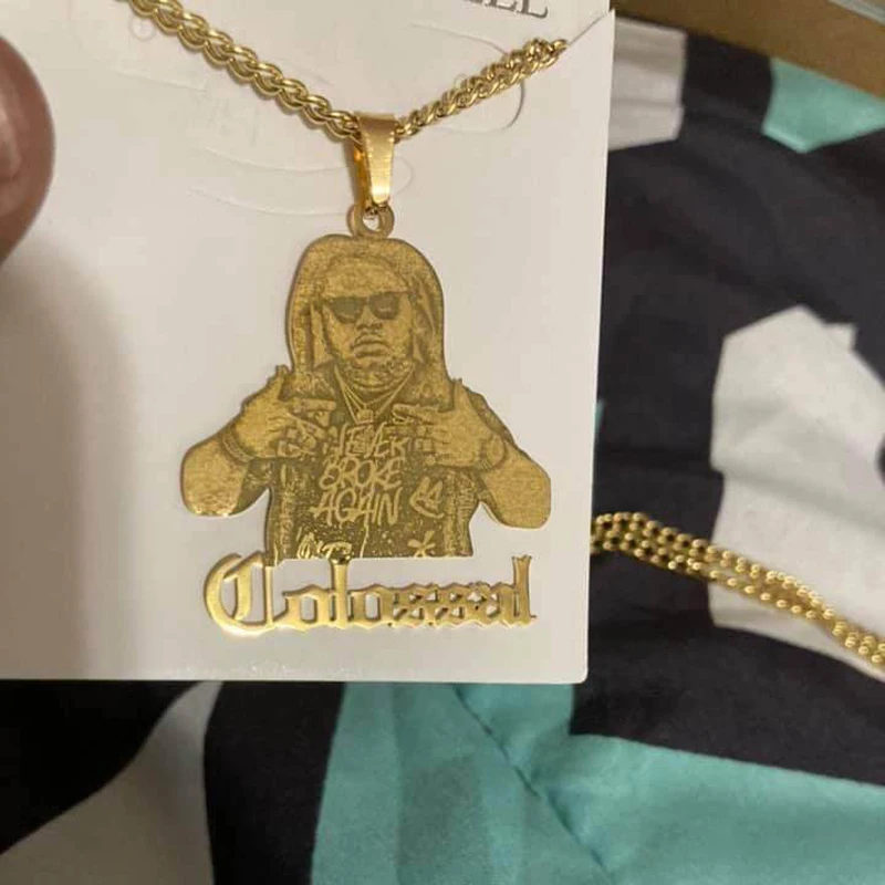 

Fashion Custom Stainless Steel Custom Name Kids Cartoon Character Necklaces Personalized Custom Necklace Jewelry