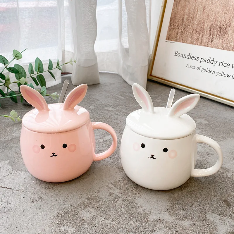 Hot Selling Product Rabbit Shape Coffee Mug Cute Ceramic Bunny Mug ...