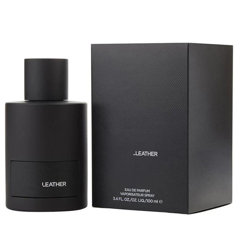 

100ML Classic Men's Perfume LEATHER 3.4FLOZ Long Lasting Fragrance Spray Unlimited Charm High Quality Cologne for Men, Picture show
