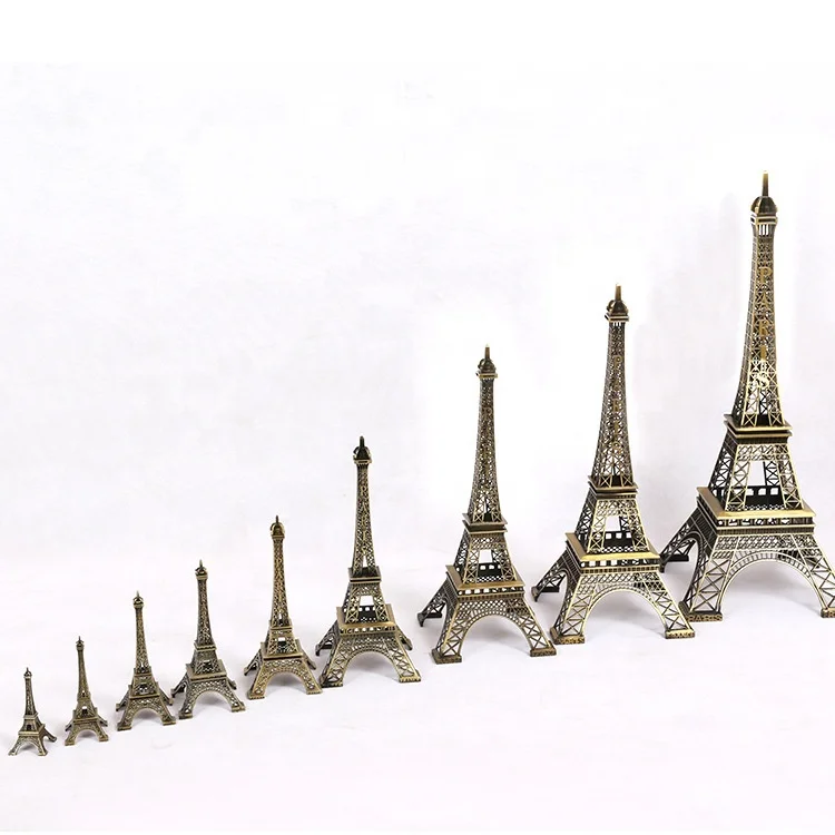 

Metal Eiffel Tower Home Decoration Statue, Bronze