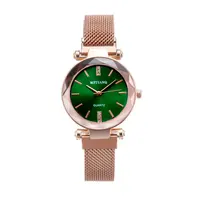 

Ladies watch Fashion Alloy Magnet Buckle Mesh Belt Watch Casual Quartz Analog Watch For 2019 Ladies woman