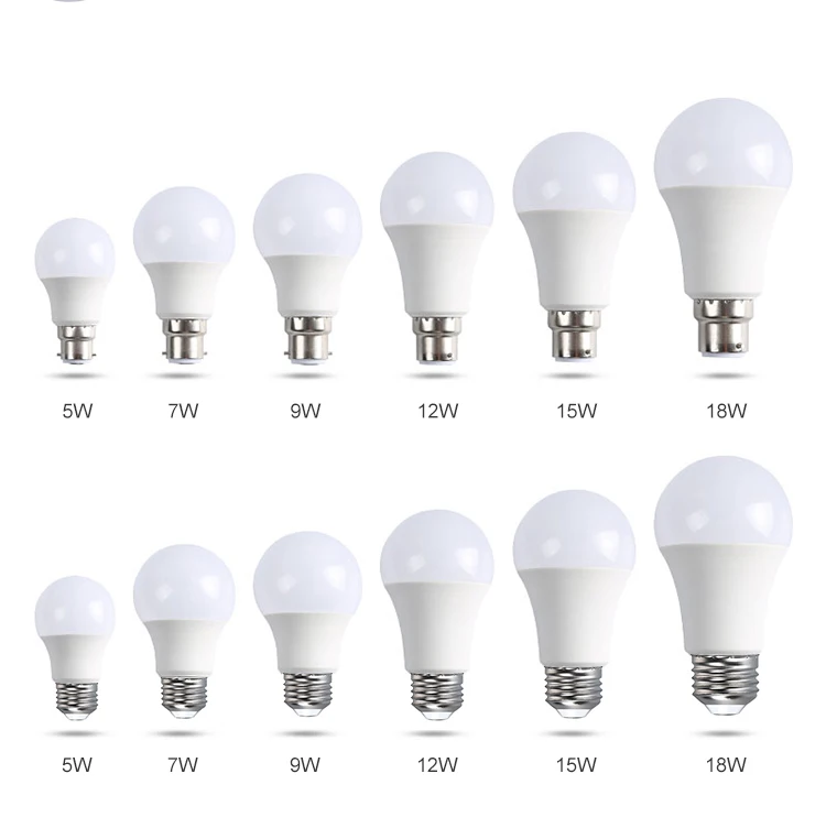 Suntown Quality 100LM/W E27/B22 A60 5W 7W 9W 12W 15W 18W  LED Bulbs