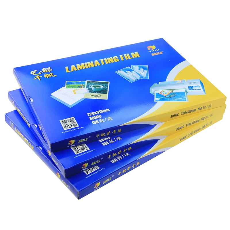 

A4 80mic laminating pouches laminating film pouch laminating pouch