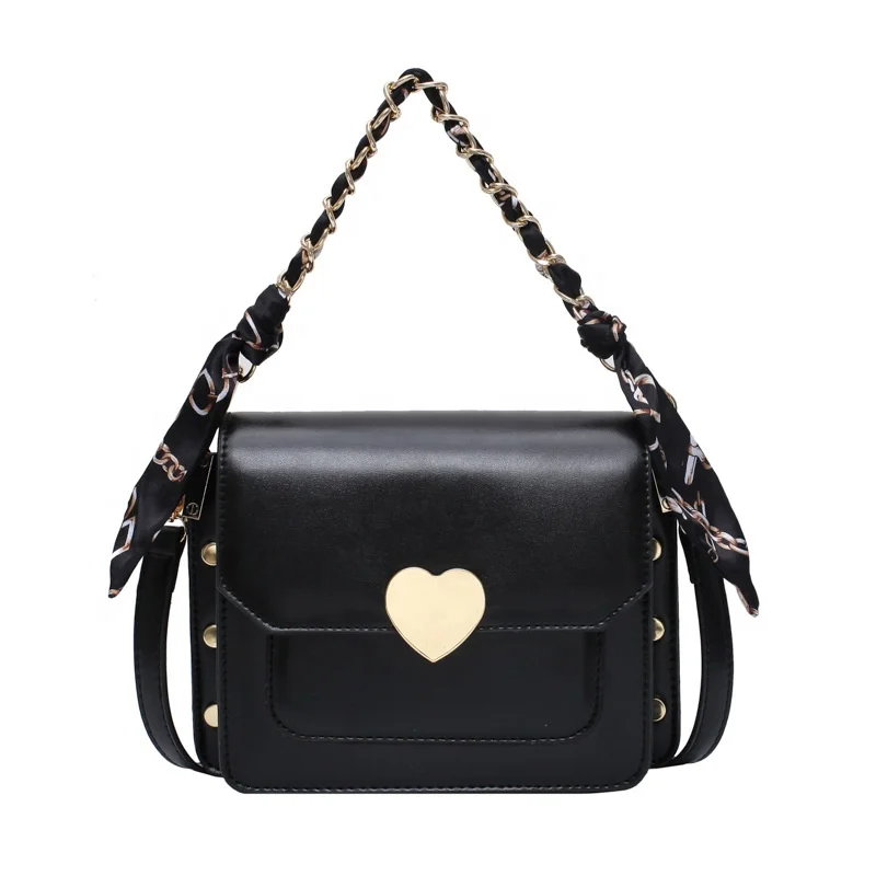 

Fashion Novelty Elegant Korean Ladies Chain Shoulder Bags Leather Sling Bag Crossbody