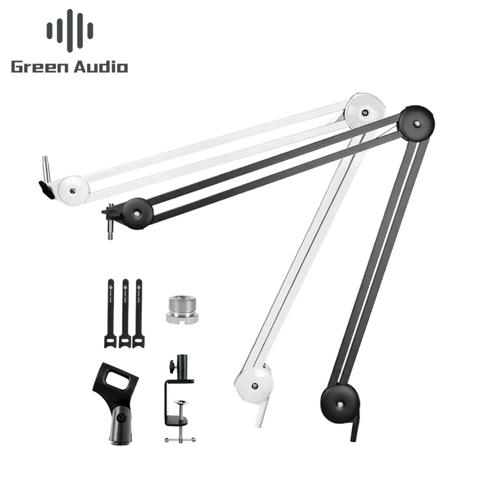 

GAZ-40 Upgraded Mic Arm Microphone Stand Suspension Karaoke Stand Microphone Arm Stand, Ceramic black,white