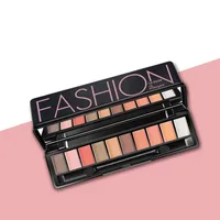 

10 Colors Peachblossom Glitter Shimmer Matte Eyeshadow Palette Waterproof OEM Eye Shadow Cosmetics Private Label