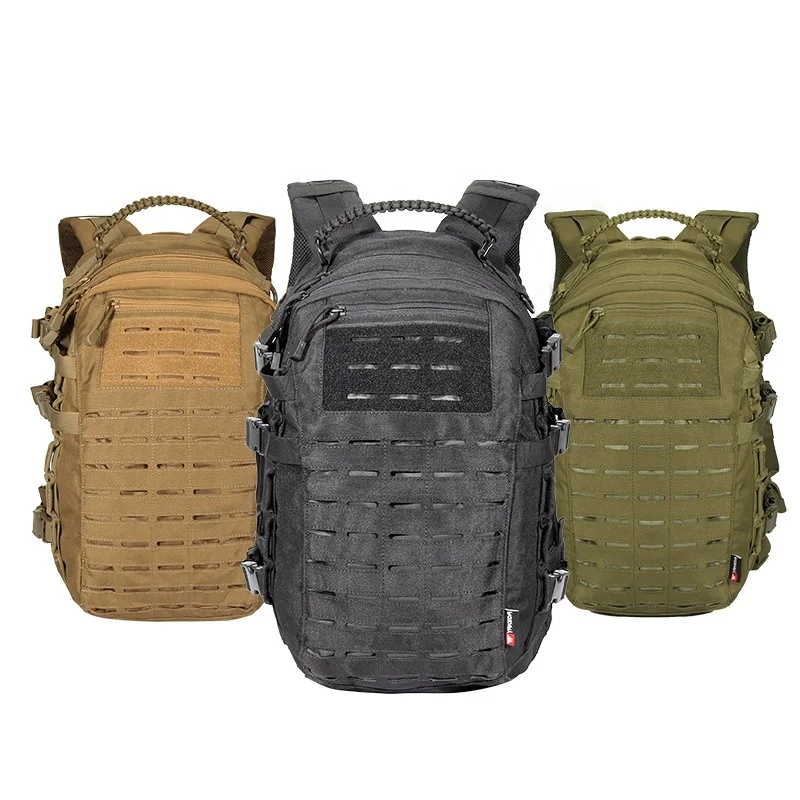 

Yakeda mochila militar in stock laser cut Molle Outdoor Hiking Backpacks Military Tactical Backpack Bag, Customized color