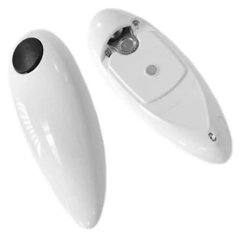 

Bottle Opener Tool Cordless Battery Operated One Touch Can Automatic Tin Bottle Electric Jar Opener, White
