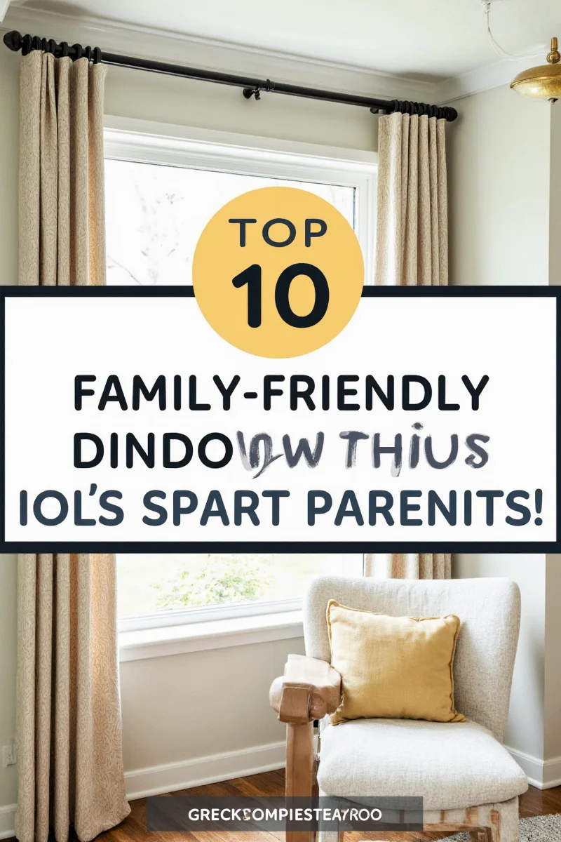 top 10 family friendly dining room window curtain ideas plus a buyer s guide for smart parents