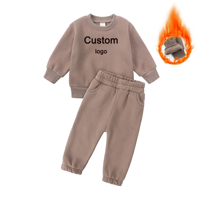

Custom 2023 Kids Winter Clothing Sets Toddler Girls Leisure Jogging Set Boy Clothing Hoodies Kids Clothing Boys