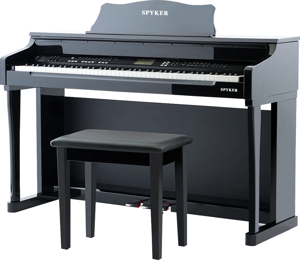 

SPYKER Black 88 Keys Electric Piano Digital Keyboard HD-8816P