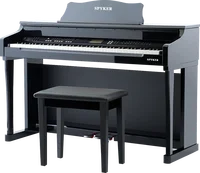 

SPYKER Black 88 Keys Electric Piano Digital Keyboard HD-8816P