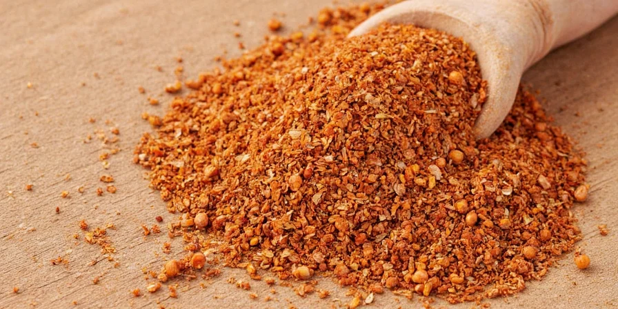 Making homemade sazon in a mixing bowl