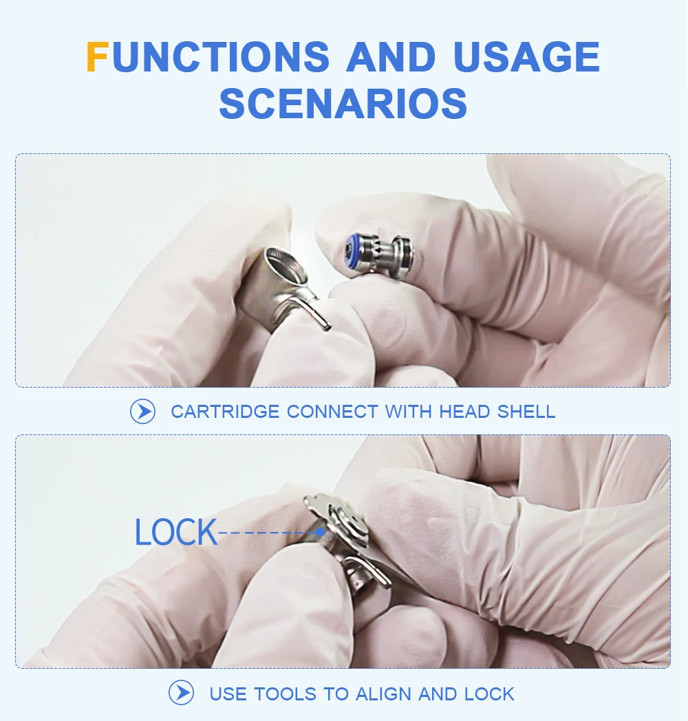 Dental Handpiece Accessories Fit Dental Low Speed Handpiece 201 Head