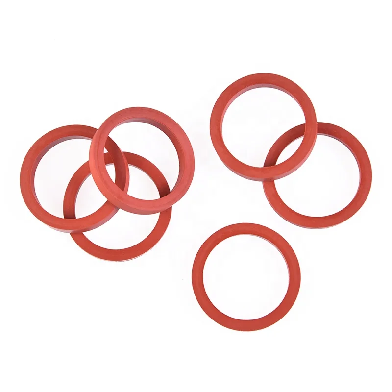 
clear flat rubber silicone o seal ring  (60616655587)