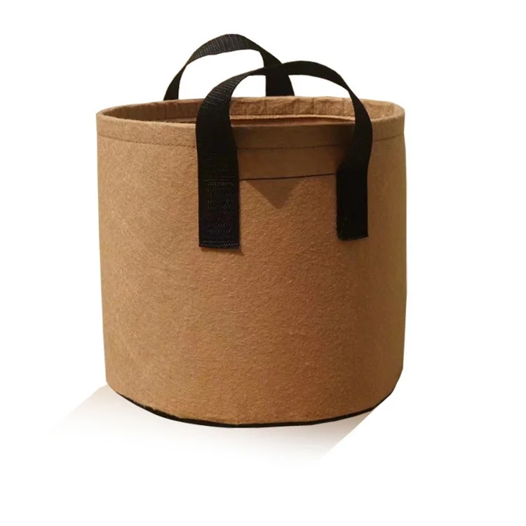 

AAA339 biodegradable Planting Bags Thickened Non Woven Fabric Growing Flower Pot Garden Nursery Felt Seedling Grow bag, 3 colour, pls remark the color